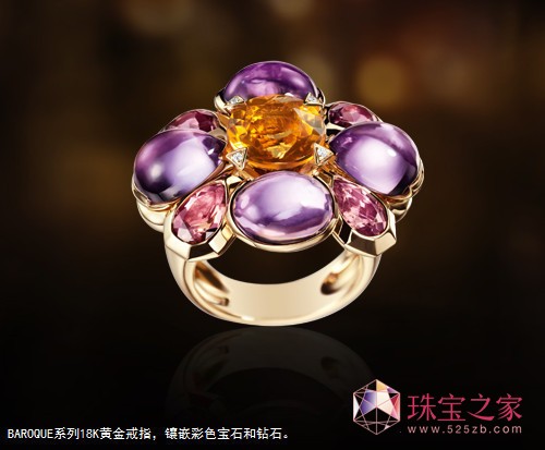 Chanel奢華珠寶戒指Baroque系列（Baroque Ring Collection of Chanel's Fine Jewelry），