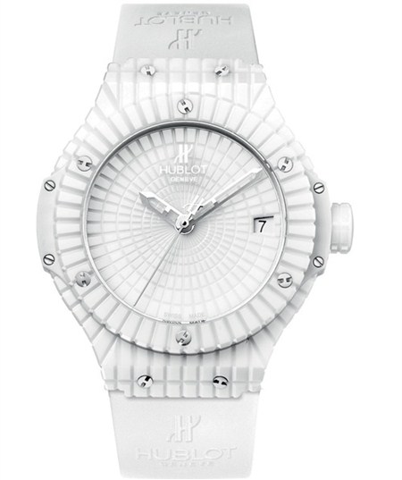 宇舶表Hublot Big Bang 白色魚(yú)子醬陶瓷腕表