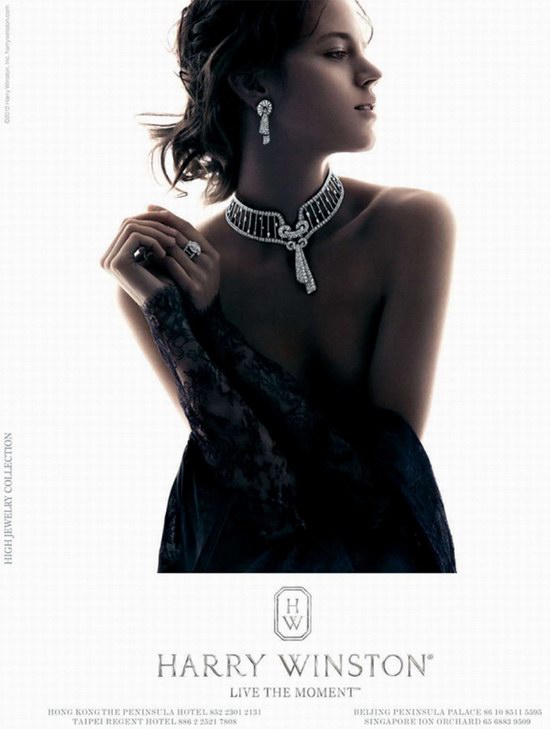 Harry Winston（海瑞·溫斯頓）2012最新廣告大片，超模弗萊婭-貝阿·埃里克森（Freja Beha Erichsen）優(yōu)雅演繹