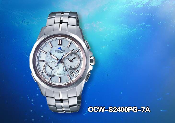 OCW-S2400腕表，卡西歐OCEANUS海神腕表新旗艦