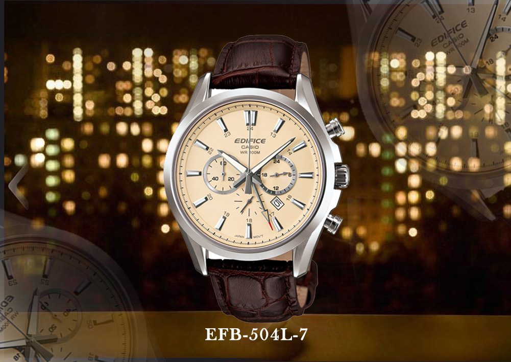 卡西歐EDIFICE新品引領(lǐng)睿智型男風尚