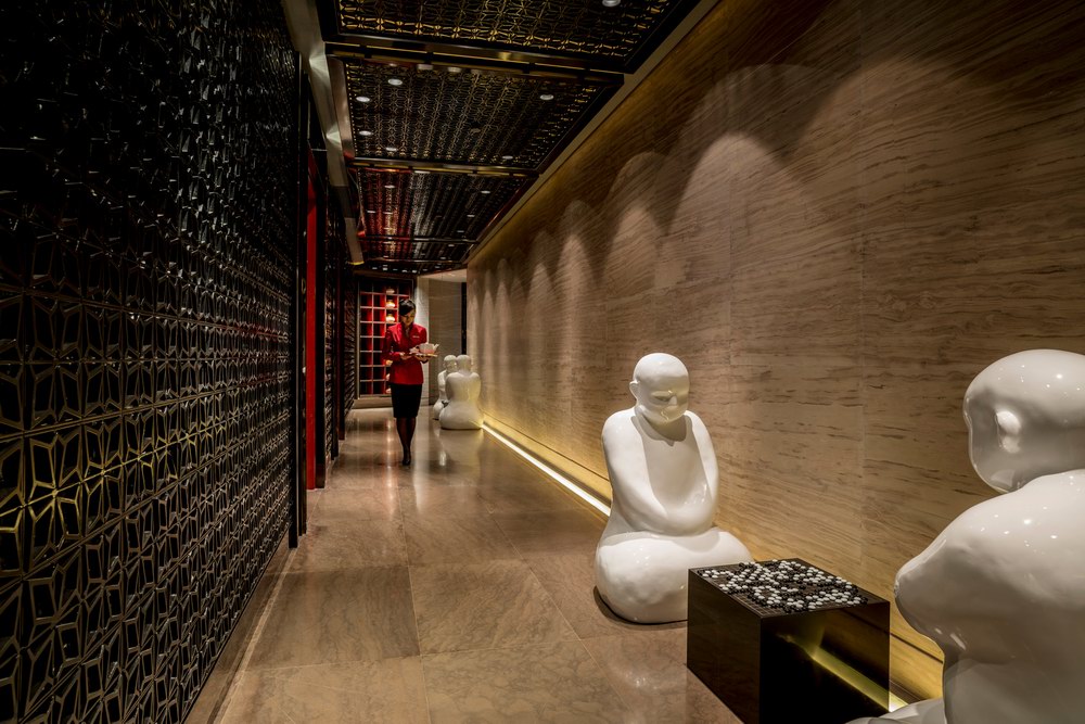 廣州四季酒店中餐廳愉粵軒廊道