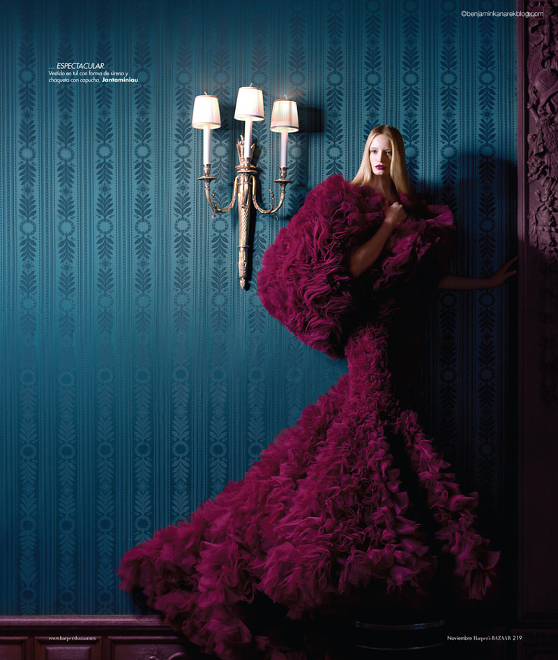 Maud Welzen《Harper's Bazaar》西班牙版2012年11月號(hào)