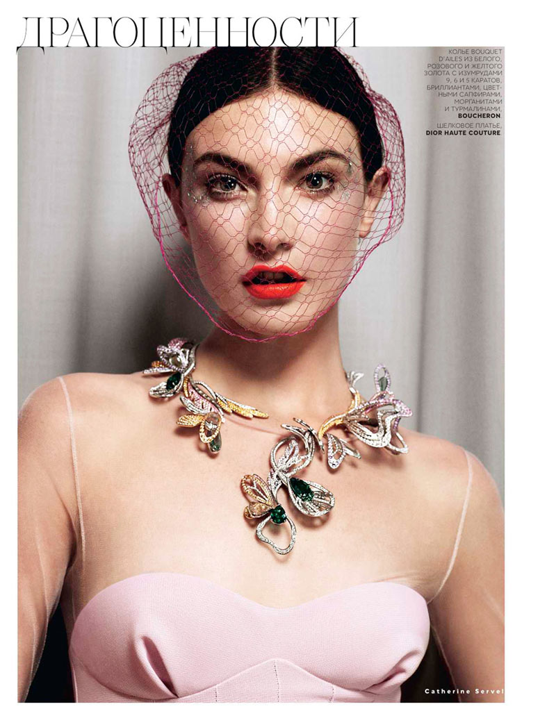 Jacquelyn Jablonski《Vogue》俄版2012年10月號(hào)