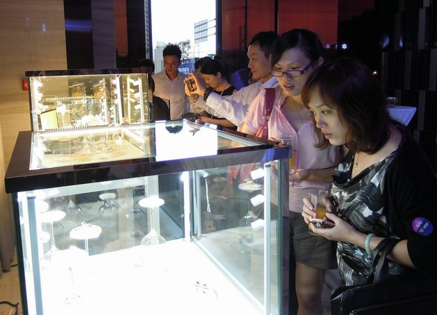 上寶會高級定制彩鉆珍品品鑒會國信世紀(jì)海景舉行